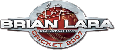 Brian Lara International Cricket 2007 title screen for Playstation 2